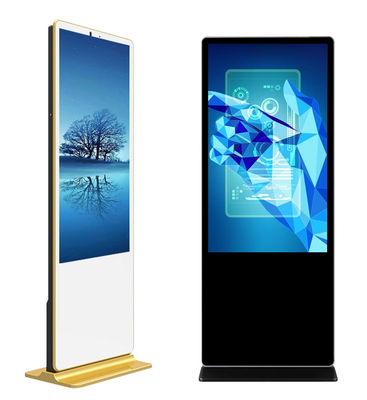 کیوسک صفحه نمایش لمسی 16 9 ، علامت های دیجیتال کف ایستاده 3840x2160
