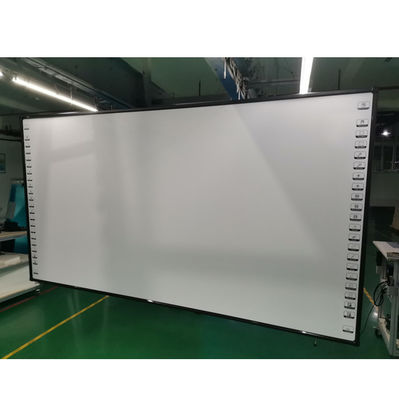 iBoard فابریک دیجیتال هوشمند Whiteboard فریم آلومینیومی سطح نانو سرامیکی برای آموزش کلاس درس صفحه لمسی صفحه سفید تعاملی