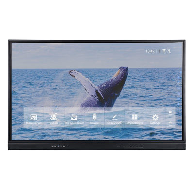 لمس مادون قرمز صفحه هوشمند LCD LCD 75 "برای جلسه کاری