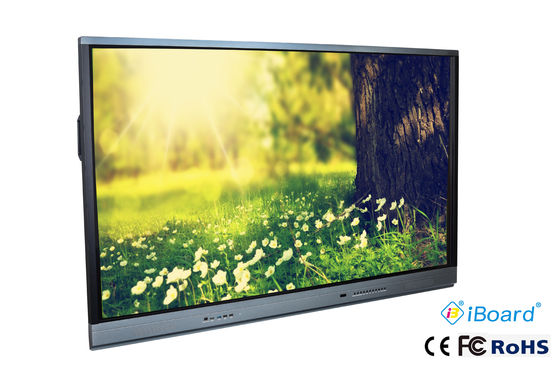 صفحه نمایش لمسی صفحه نمایش وایت برد 10 امتیاز 65 75 86 اینچ برای آموزش