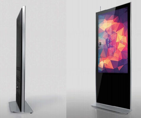 صفحه نمایش 65 اینچی علامت دیجیتال 178 درجه FCC تصویب HD کارخانه جدید تولید می شود