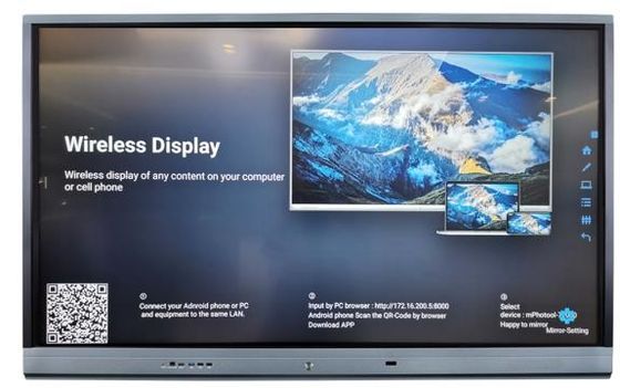صفحه نمایش لمسی هوشمند چند منظوره دیواری چند منظوره هوشمند Smart Tech 65 "