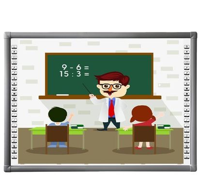IBoard چند اندازه مادون قرمز چند لمسی صفحه هوشمند IR تعاملی صفحه سفید الکترونیکی برای آموزش مدرسه جلسه