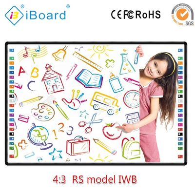 IBoard چند اندازه مادون قرمز چند لمسی صفحه هوشمند IR تعاملی صفحه سفید الکترونیکی برای آموزش مدرسه جلسه