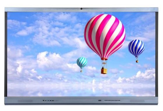 مانیتورهای صفحه لمسی چند نقطه لمسی صفحه تخت تعاملی 86 اینچی