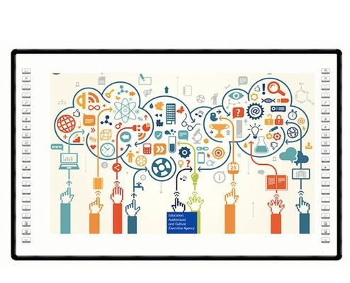 تخته سفید تعاملی CE برای کلاس درس صفحه های هوشمند Touch Smart Board 102 اینچ