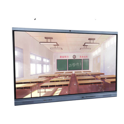 350cd/M2 صفحه هوشمند تعاملی تخت هوشمند 65 اینچی 20 نقطه لمسی نشان‌واره OEM