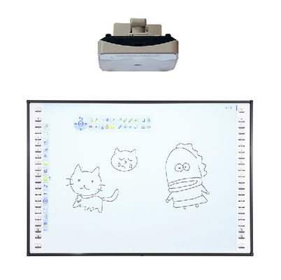CE 84 اینچ OEM Interactive وایت برد سرامیکی نانو 78 ~ 120 اینچ