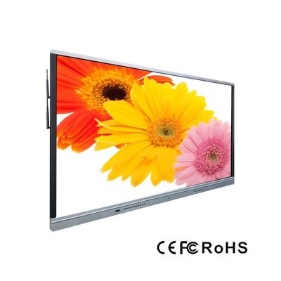 آلیاژ آلومینیوم صفحه تخت تعاملی 98 اینچی iBoard هوشمند برای کنفرانس تجاری