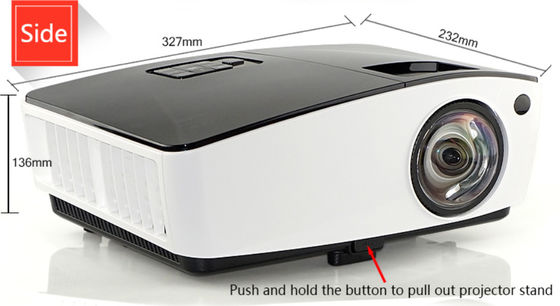 پروژکتور لامپ پروژکتور 280W DLP لیزری 1024 x 768 XGA DLP پرتاب کوتاه