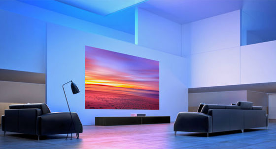 پروژکتور Ultra HD 4K Laser Short Throw 4000 لومن پروژکتور هوشمند برای خانواده مدرسه و شرکت
