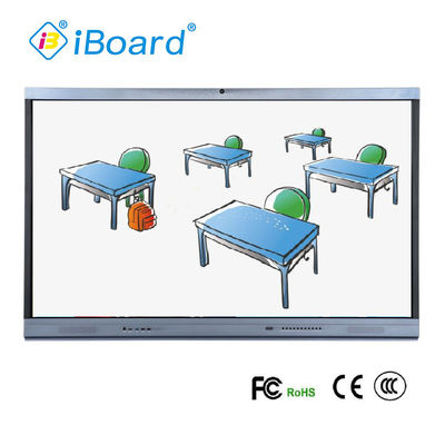 تخته سفید تعاملی با تکنولوژی لمسی مادون قرمز IR 10 Touch Point Whiteboard تجهیزات آموزشی
