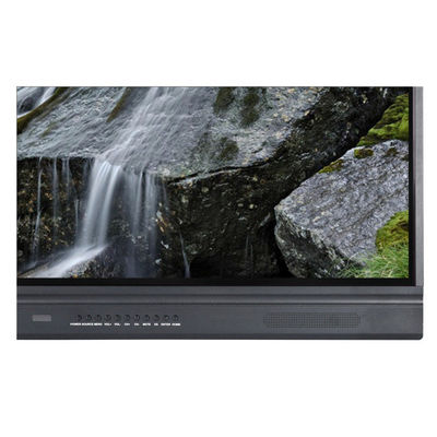 تخته سفید تعاملی LED 65 اینچی، صفحه تخت هوشمند اندروید، 20/40 نقطه لمسی، مادون قرمز، رنگ مشکی