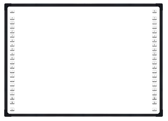 4 صفحه سفید تعاملی آپتیکال دوربین با 10 تا 32 نقطه لمس صفحه هوشمند برای همکاری دیجیتالی پیشرفته