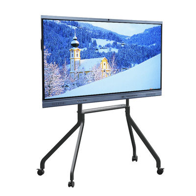 پنل تعاملی 4k، برد هوشمند LED 86 اینچی، قاب آلومینیومی 350cd/m2 اسلات OPS