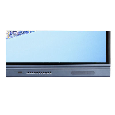 پنل تعاملی 4k، برد هوشمند LED 86 اینچی، قاب آلومینیومی 350cd/m2 اسلات OPS