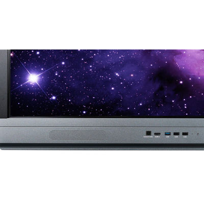 86 اینچ پانل مسطح تعاملی آلومینیوم قاب دیواری نصب شده اندروید 13، 4 + 32G، 3840 x 2160