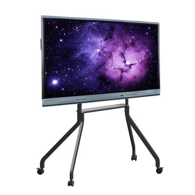 86 اینچ پانل مسطح تعاملی آلومینیوم قاب دیواری نصب شده اندروید 13، 4 + 32G، 3840 x 2160