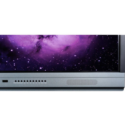 86 اینچ پانل مسطح تعاملی آلومینیوم قاب دیواری نصب شده اندروید 13، 4 + 32G، 3840 x 2160