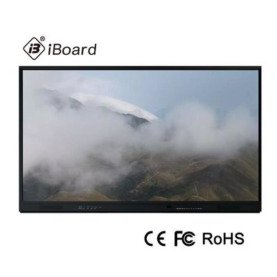 10 صفحه نمایش صفحه نمایش تعاملی لمسی ، تابلوهای هوشمند 75 اینچ برای کسب و کار