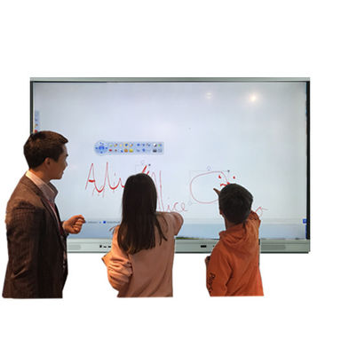 درگاه جلویی تخته سفید تعاملی 4K 60Hz Iboard با 3 USB چند منظوره