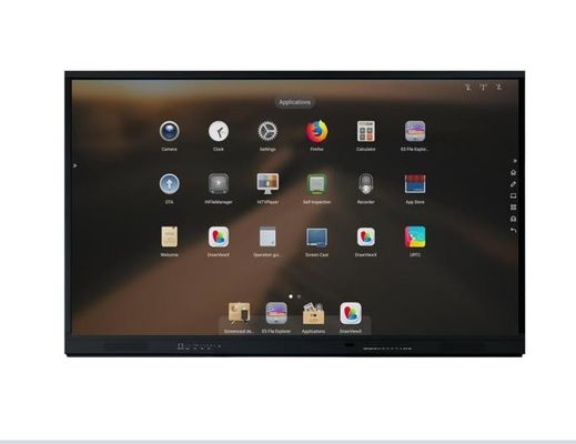 صفحه سفید تعاملی 4K Ultra HD با اسپیکر های داخلی در یک پانل درجه AG برای ارائه های جذاب
