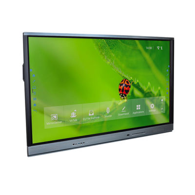 صفحه نمایش لمسی تعاملی 75 اینچی تخته وایت برد 4K LCD صفحه لمسی برد هوشمند