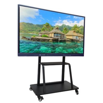 صفحه سفید LCD 3840 * 2160 صفحه تعاملی سفید برای مشاغل