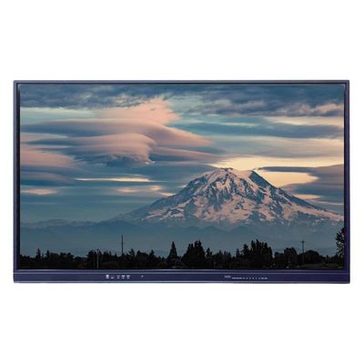 LED 75 "صفحه تعاملی هوشمند برای آموزش قاب آلیاژ آلومینیوم