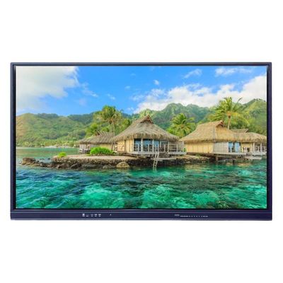 صفحه سفید LCD 3840 * 2160 صفحه تعاملی سفید برای مشاغل