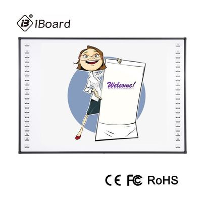 تخته سفید تعاملی با تکنولوژی لمسی مادون قرمز IR 10 Touch Point Whiteboard تجهیزات آموزشی