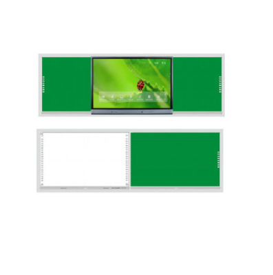 صفحه سیاه هوشمند 75-98 اینچ مانیتورهای تلویزیون هوشمند صفحه سفید تخت تخت تخت تخت با HDMI و USB برای یادگیری دانشگاه