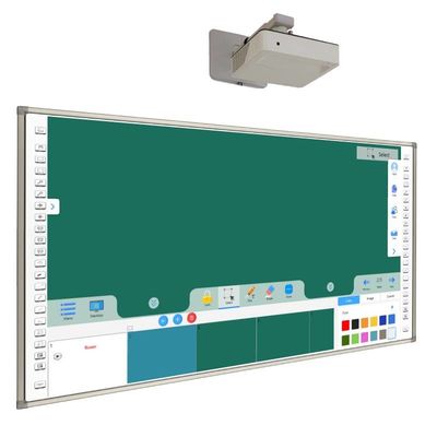 تلویزیون هوشمند 96 اینچ مادون قرمز با صفحه لمسی Whiteboard Smart TV با پروژکتور برای جلسه یا تدریس