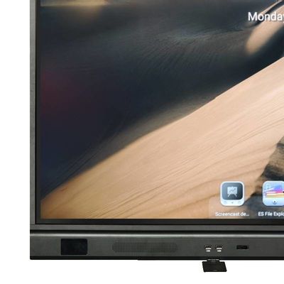 صفحه نمایش لمسی 65 صفحه تخت تعاملی اندروید 11 با دوربین و میکروفون