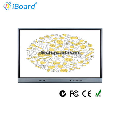 مادون قرمز لمسی 350cd / m2 صفحه تعاملی LED 65 اینچ FCC CB CCC