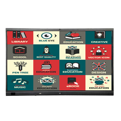 تخته سفید تعاملی چند لمسی هوشمند 86 اینچی IFPD IWB برای کلاس درس و دفتر