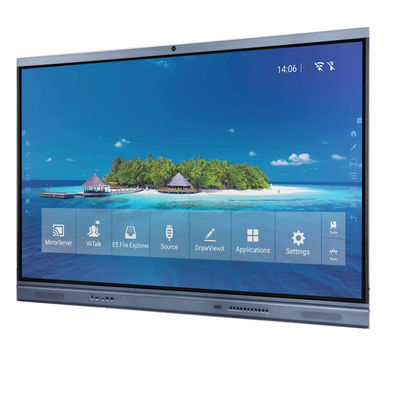 SECAM 86 در همه در یک صفحه سفید تعاملی 20 امتیاز لمسی 450cd / M2