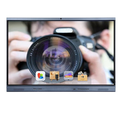 86 اینچ سیستم عامل آندروید LED تعاملی صفحه سفید قابل حمل 32G EMMC