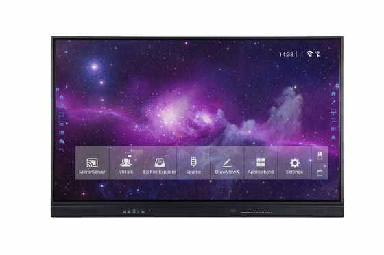 تخته وایت برد تعاملی IR LED قاب آلومینیومی فوق باریک صفحه لمسی تعاملی مادون قرمز 4K
