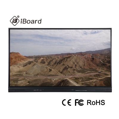 20 نقطه لمس 75 اینچ صفحه هوشمند LCD برای راه حل های لمس تعاملی در کنفرانس دفتر مدرسه