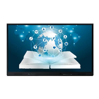 20 نقطه لمس 75 اینچ صفحه هوشمند LCD برای راه حل های لمس تعاملی در کنفرانس دفتر مدرسه