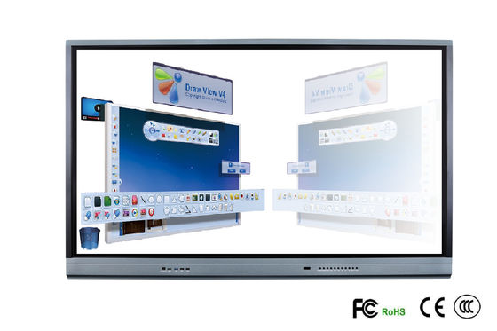 86 اینچ صفحه نمایش لمسی اندروید 4K صفحه وایت برد FCC برای آموزش