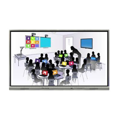 65 تخته هوشمند LCD تخت وایت برد تعاملی اندروید 11 صفحه لمسی 4K با USB-C