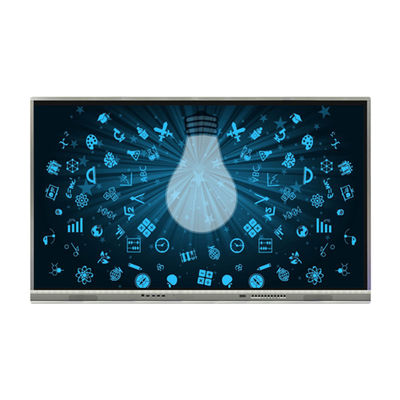 65 تخته هوشمند LCD تخت وایت برد تعاملی اندروید 11 صفحه لمسی 4K با USB-C