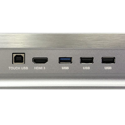 65 تخته هوشمند LCD تخت وایت برد تعاملی اندروید 11 صفحه لمسی 4K با USB-C