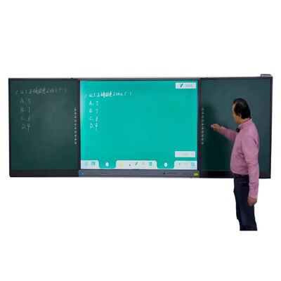 تخته سیاه هوشمند تعاملی چند انگشتی با نمایشگر 75/86 اینچی و رزولوشن 3840*2160