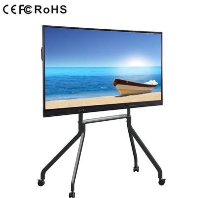 DLED 98 اینچ 4G DDR4 نمایشگر تعاملی LCD 32G EMMC 50000 ساعت مادام العمر اندروید 11