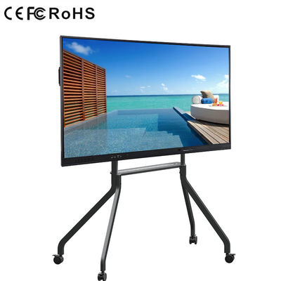 صفحه نمایش گسترده iBoard قاب آلومینیومی مادون قرمز تخته سفید تعاملی 86 اینچی 4k پنل تعاملی