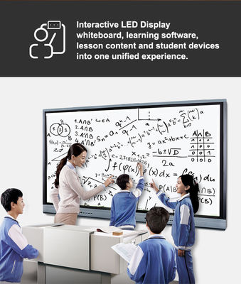 Iboard Factory Direct 75 Inch 4K Multi Touch Smart Screen Interactive Flat Panel Display Whiteboard برای جلسات و تدریس