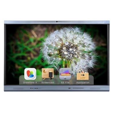 Android 11 IR Interactive Whiteboard 65 75 86 inch Series YL Flat Panel Display Port USB OTA Multi Touch Points for Children